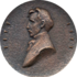 C-60/8. Centennial of M. Ciurlionis commemorative medal (1975)